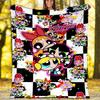 The Powerpuff Girls2 printed throw blanket—lightweight,soft,warm;versatile blanket for all seasons—perfect as &air-conditioning throw,nap blanket