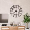 VidaXL Horloge Murale Vintage avec Mouvement à Quartz Métal Pendule de Salon 50644