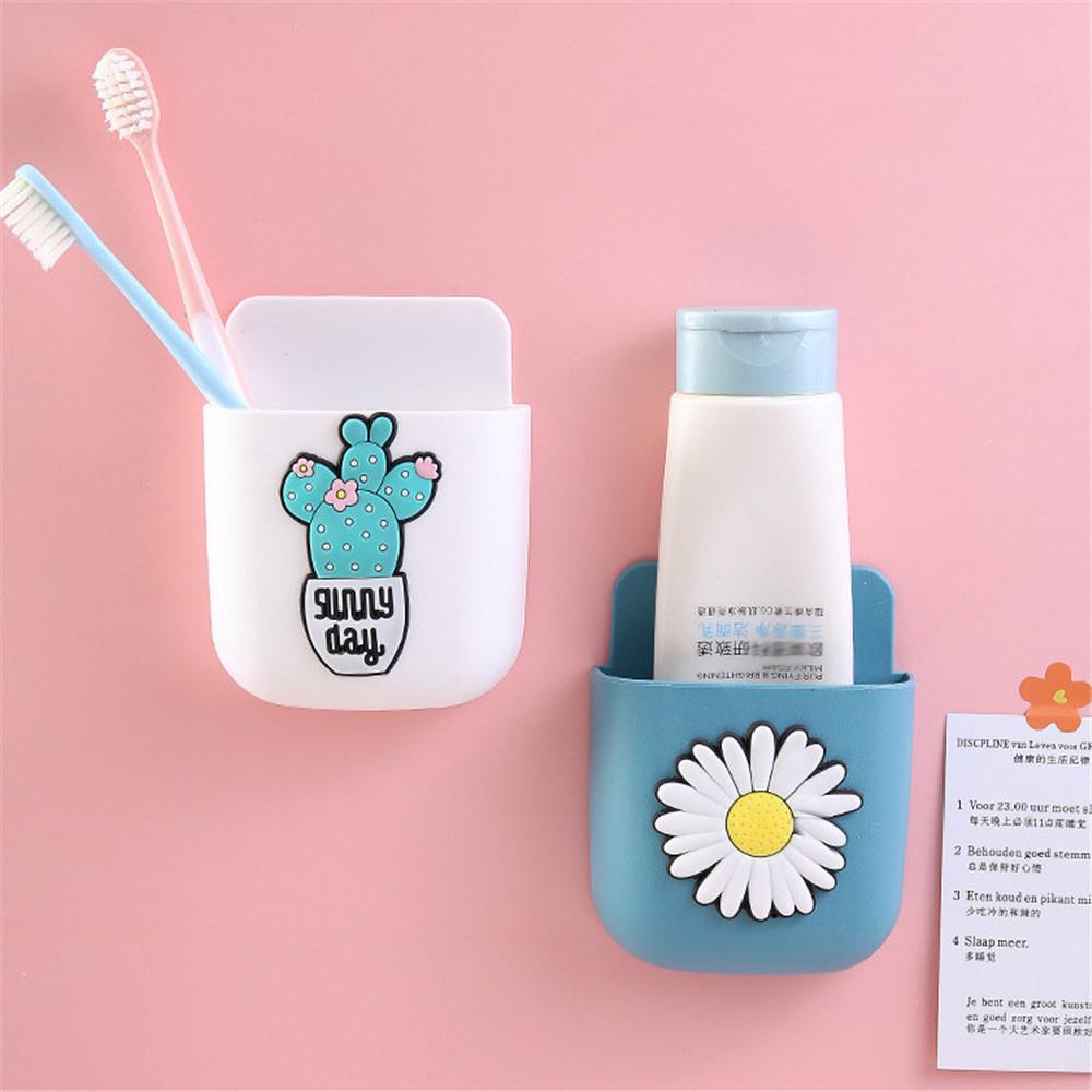 Cute Kawaii Storage Rack for Pen Washi Tape Punch Organizer Wall Desk Door Remote Control TV Mobile Phone Case Holder