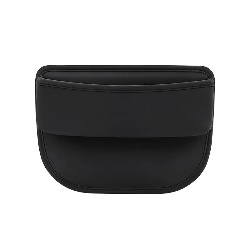 Автомобильные аксессуары для интерьера органайзер для щели между сиденьями коробка сумка для хранения непромокаемый универсальный кожаный автомобильный консольный боковой карман для щели