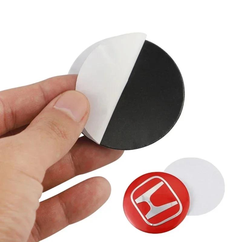 For Honda AccoCar Styling Wheel Center Stickers Auto Hub Cap Emblem Badge  For Honda Civic Fit Jazz Accord Pilot CRV Odyssey Passport City Shu