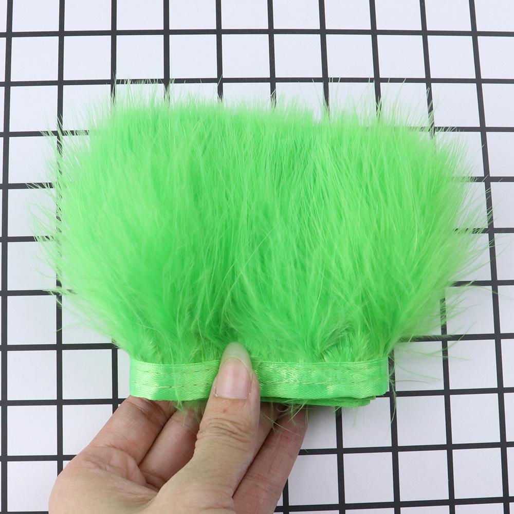 8-10Cm Marabou Turkey Feathers Trim Ribbon Diy Crafts Wedding Party Decor Sewing Clothing Accessories Handmade Home Plume Decor