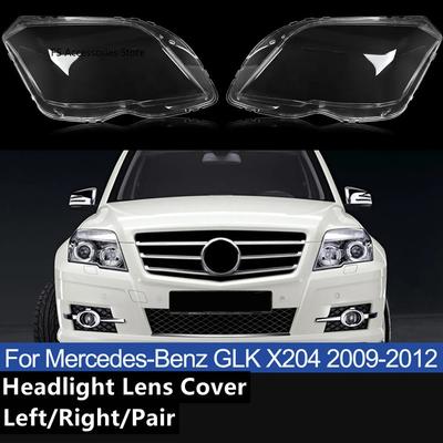 Крышка фары автомобиля для Mercedes-Benz GLK CLK300 350 X204 2008-2012 Прозрачная крышка-стекло фары Оболочка фары