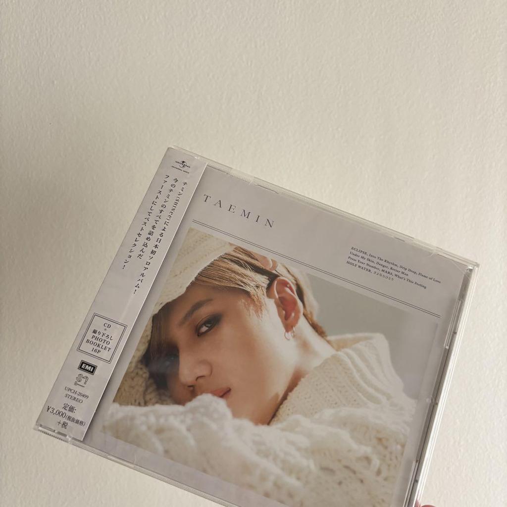 [USED] SHINee Taemin's first solo album in Japan, "TAEMIN" 2-disc set