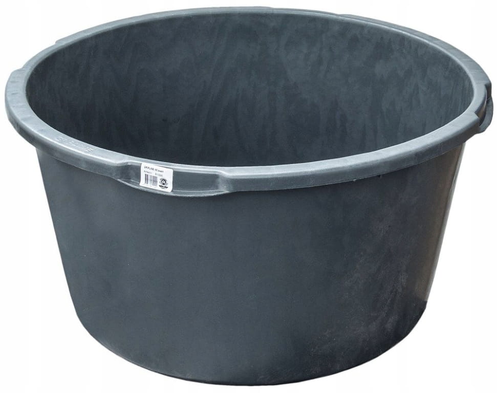 Construction container for mixing mortars 45L