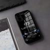 Luxury L-Lexus-S Phone Case For IPhone 17 Air 16 E Pro Max 15 14 13 Mini 12 Pro 11 Max Plus Black Glass CoverKZ1 
