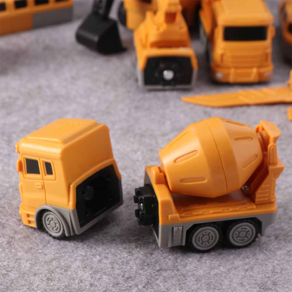 Detachable Assembly Engineering Vehicle Deformation Transform Robot Toys Children's Toy