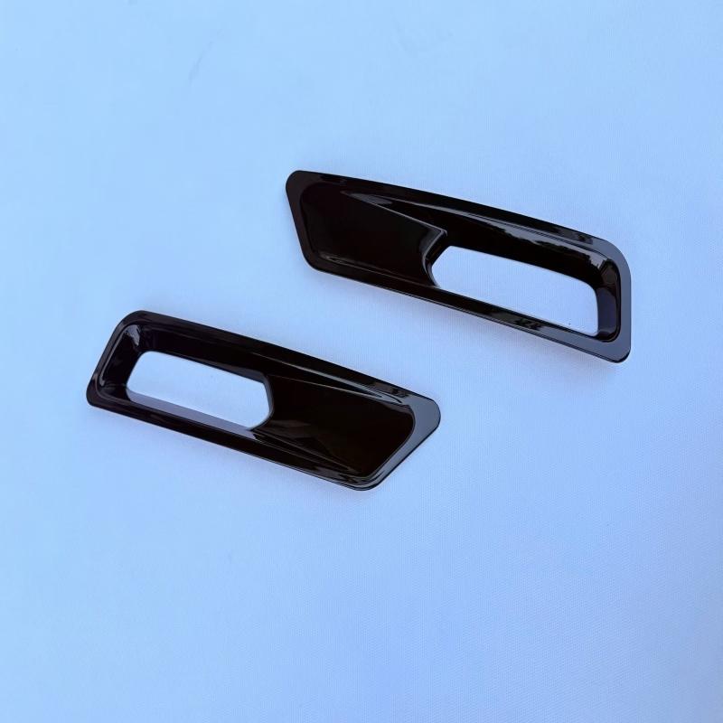 For Honda pilot 2024 2025 ABS chrome black Car Exterior Accessories Part Rear Fog Lamp Light Bumper Reflector Frame Cover Trim
