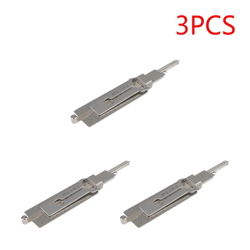 1-5 шт. SS001 Декодер ключей Нержавеющая сталь Ключ от замка Прецизионный крючок Набор отмычек Инструмент для обслуживания и ремонта Вскрытие Инженерный Многофункциональный