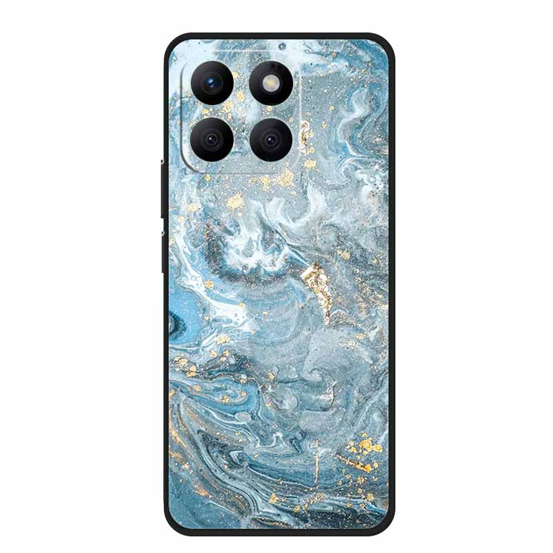 For Honor X8b X8a Case Marble TPU Soft Silicone Cover Phone Cases for Huawei Honor X8a X8b 4G CRT-LX1 LLY-LX3 Mica Painted etui