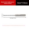 1Pcs 4/5/5.5/6/8/10/12mm Electric Hammer Drill Bit 4 Cutters Impact Drills  Wall Brick Block