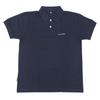 Montbell Corespun Men's Polo Shirt, Short Sleeve, Lightweight, Travel Shirt, Basic Design, 2104803 (Navy (NV) /L)