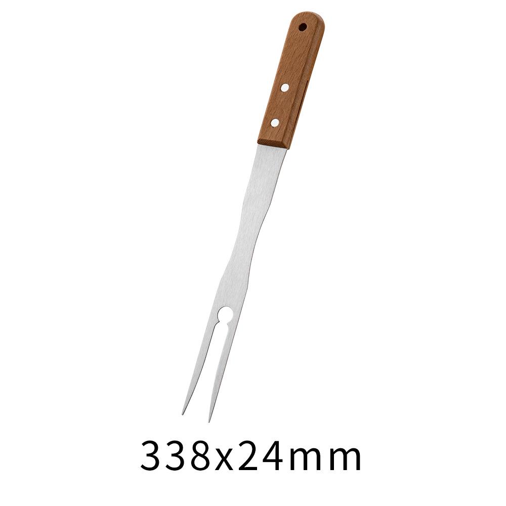 Stainless Steel Teppanyaki Spatula & Scraper Blade for Stir-fry and Jianbing