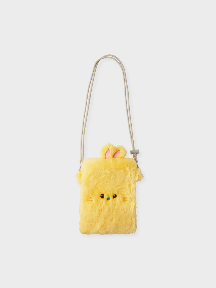 LINE FRIENDS Bunini Doll Mini Crossbody Bag (Yellow)