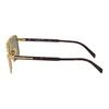 Prada Rectangular Sunglasses With Letter Decoration Men sunglasses Brown PRA57S5AK90F
