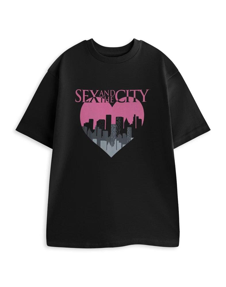 Sex and the City Short Sleeved TShirt womens Black Official Merch