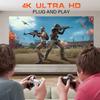 P30 MAX Android 11 WiFi 6 4K 1080P Bluetooth-compatible Smart Projector with 2 Handheld Game Controllers