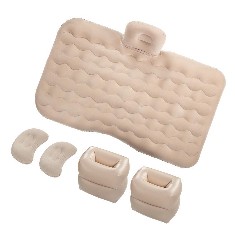 Автомобильная утолщенная раздельная надувная кровать для автомобиля, складная кровать для внедорожника, седана, задняя выхлопная труба, кровать, аксессуары для автомобильной кровати