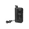 Portable Radio - TREVI - RA 738 FM - Black - Analog Tuner - Built-in Speakers