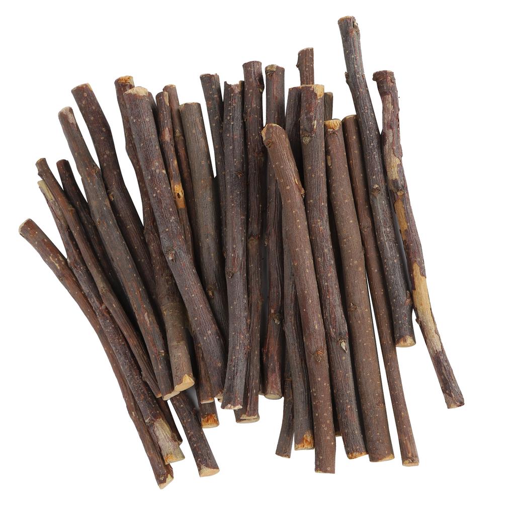 Pet Hamster Natural Applesticks Chew Toys Molar Teeth Grinding Toy for Rabbits Hamster