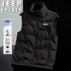 JEEP SPIRIT Men's Stand-Collar Down Vest