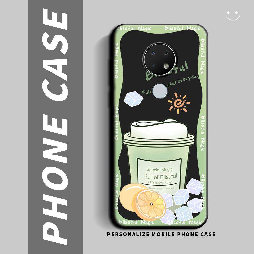 For Nokia 7.2 6.3 6.2 5.4 5.3 5.4 Case Cartoon Cute Flower Shockproof Silicone Soft Phone Case For Nokia 3.4 2.4 1.4 Back Cover