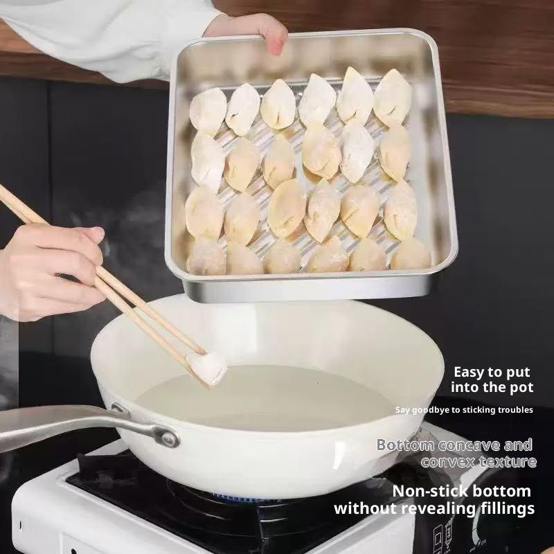 2/3/4/5 шт. Контейнер для еды из нержавеющей стали с крышкой, большой вместимости, для хранения продуктов, коробка для сохранения свежести, поднос