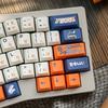 Набор колпачков для клавиш Yi Le Lamian Noodles 145 клавиш PBT Индивидуальный игровой колпачок для механической клавиатуры Профиль Cherry