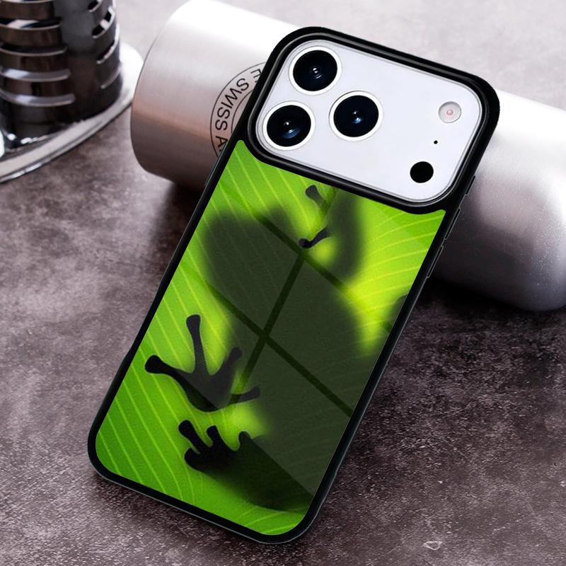 Чехол для телефона 'Лягушка Тропический Дождевой Лес' для iPhone 17 16 15 Pro Max Air 14 13 12 11 Plus Ударопрочный Чехол