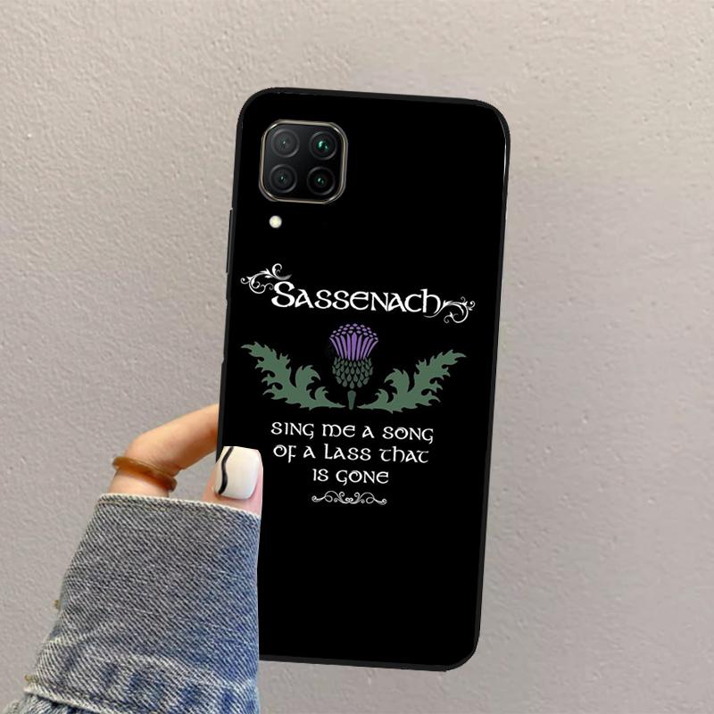 Outlander Sassenach Dragonfly For Huawei Nova Y70 Y90 Y60 Y73 Y72 Y61 Y91 12s 12i 11i 8i 9 10 SE P40 Lite P60 P30 Pro Case