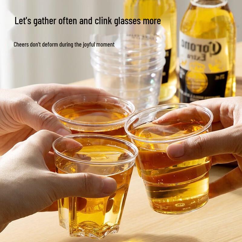 Одноразовые Утолщенные Термостойкие Пластиковые Стаканы Yudefeng