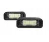 Led Licence Plate Light Kit, Autotune, For Mercedes W220 Clasa S
