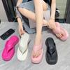 Thick-soled Slippers Eva Non-slip Flip-flops Slope Heels Slippers Step On Shit, Summer Outer Wear, Direct Sales