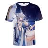 Japan Harajuku Style Azur Lane 3D Harajuku Womens Summer Tshirt 3D Short Sleeve Tops T-Shirt