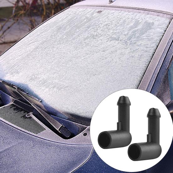 2 шт., разъем для шланга омывателя лобового стекла, пластиковый разъем для простого монтажа, шланговая муфта для Vauxhall/Opel Vastra H