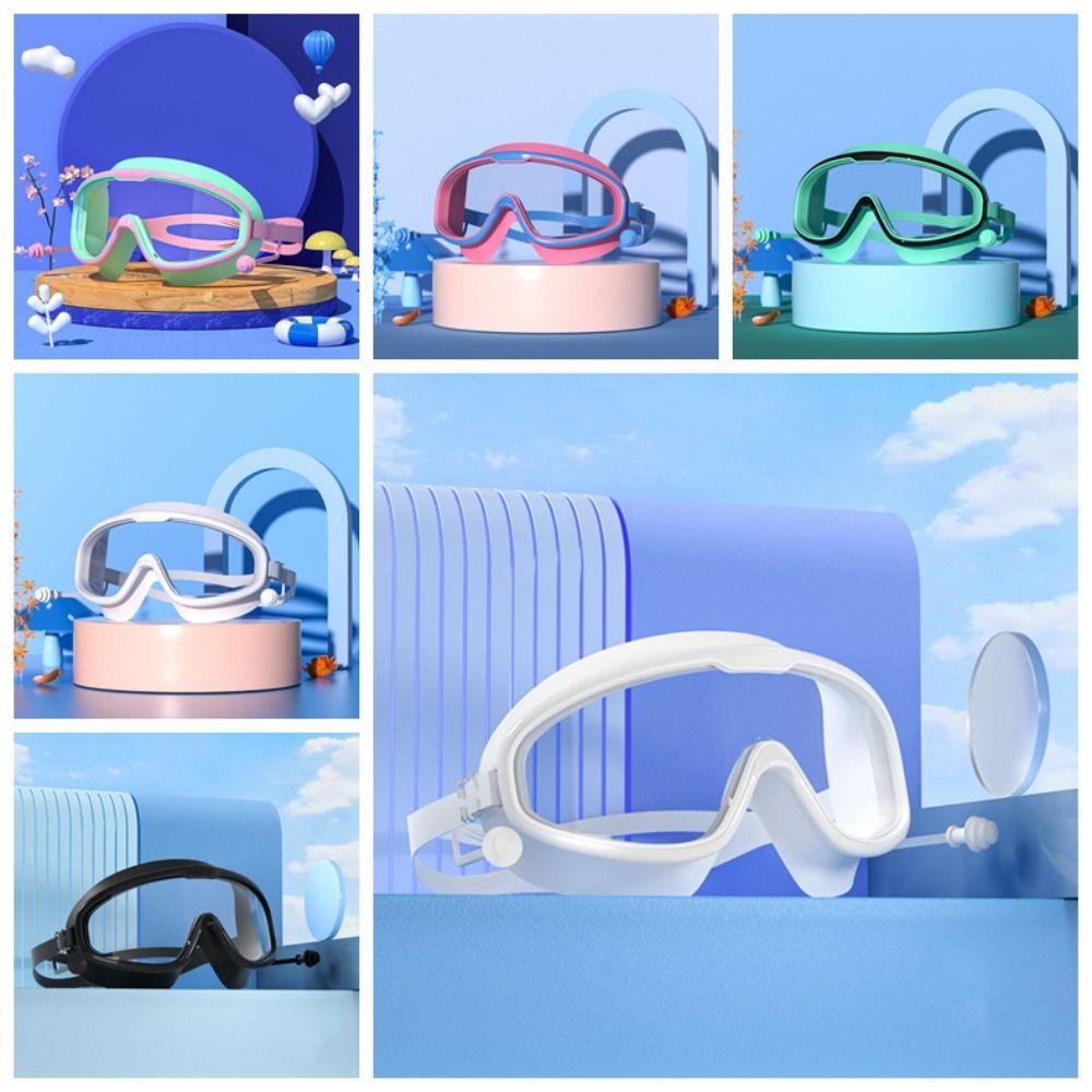 Anti Fog Swimming Goggles Wide View Swimming Eyewear Water Sports Diving Eyewear  Swimming Beginner