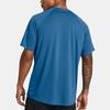 Under Armour UA Tech™ Logo Comfort Casual Crew Neck Short Sleeve T Shirt Men T Shirts Photon-Blue 1326413-406