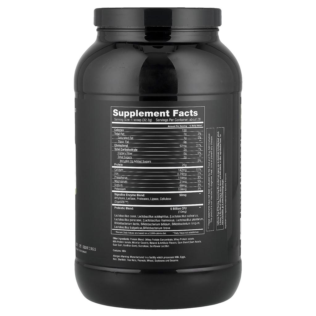 Project 1 Nutrition, Whey Protein, High-Quality Protein Complex, Vanilla Cake Batter, 907g (2lbs)