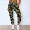 Ladies Casual Fashion Print Casual Pants Sweatshirt Trousers