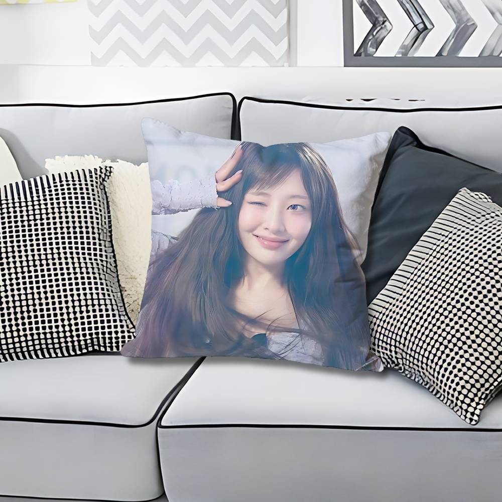 Singer YYves Album Various Sizes Square Pillow Case For Car Home Bedchamber Decor Custom Valentine gift