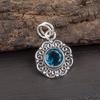 Apatite Gemstone Jewelry, 925 Solid Sterling Silver Jewelry, Handmade Gorgeous Silver Pendant For Thanksgiving Gift