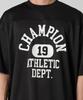 Champion Сетчатая футбольная футболка для колледжа Черная