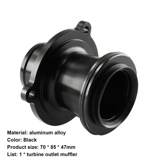 Турбо-глушитель, термостойкий, простой в установке, модифицированные детали автомобиля из алюминиевого сплава, турбо-глушитель