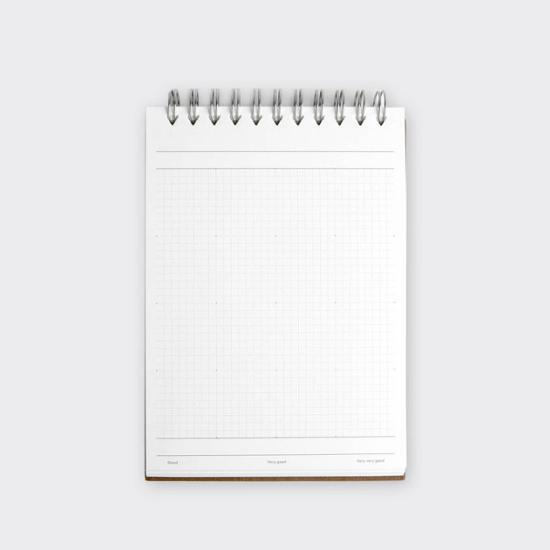 Маленькая канцелярия Очень тонкий блокнот Портативный (2 типа, выберите 1), популярная фраза в Корее