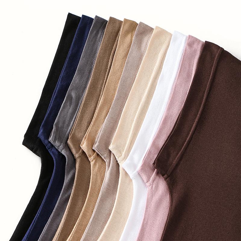 Новый Мягкий Модальный Мгновенный Джерси Хиджаб Подхиджабник Хиджабы для Женщин Мусульманские Женщины Хиджаб Шапка Полное Покрытие Головные Уборы Платок Ислам Тюрбан