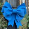 Christmas Large Bow Decoration for Wedding Birthday Party Backdrop Wall Holiday Celebration Photo Prop Home Photography Ornament