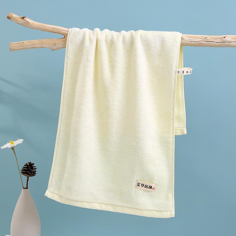 Натуральное антибактериальное полотенце из полыни и бамбукового волокна, мягкое, впитывающее воду, антибактериальное и бактериостатическое, функциональное бытовое полотенце
