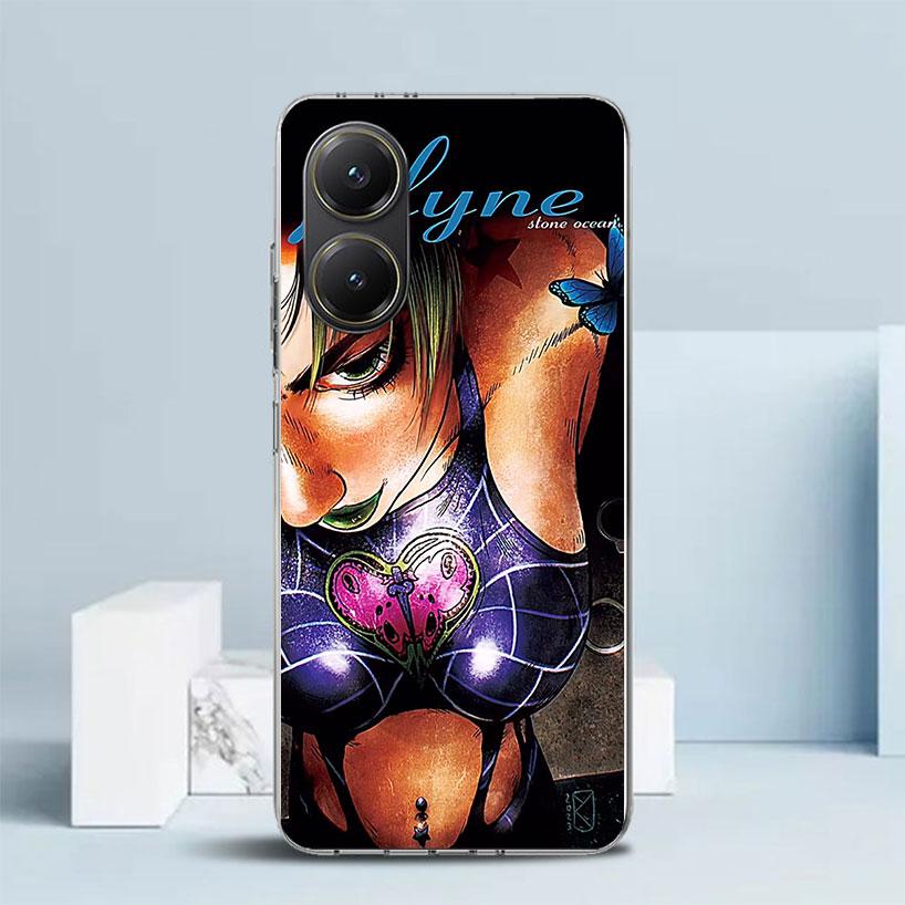 Чехол для телефона JoJo's Bizarre Adventure Джолин Куджо для Xiaomi Poco F7 Ultra X5 X6 X7 Pro M7 Redmi 15C 15 13C 13 12C 12 10C 10 10A