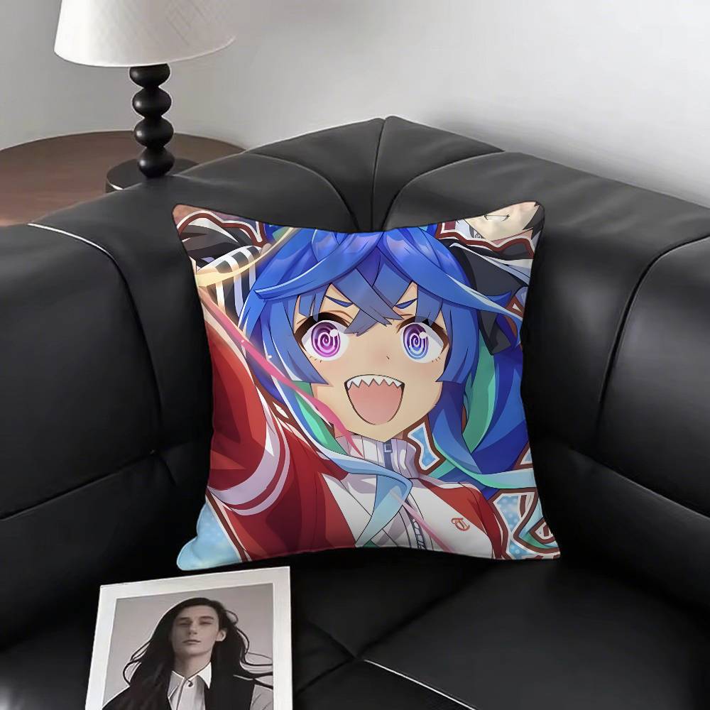 1 шт. Аниме TWIN TURBO Наволочка Модная Квадратная Наволочка Спальня Диван Комната Ин Декор Досуг