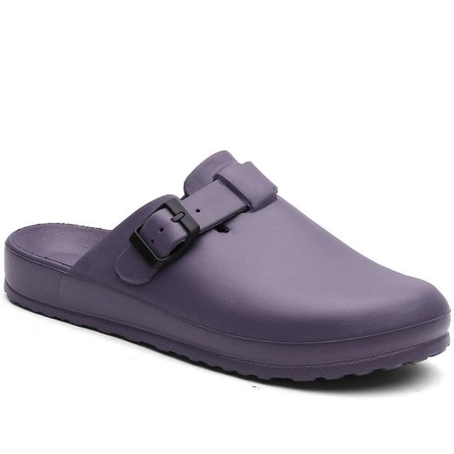 Больничные медицинские тапочки, женские сабо для медсестер, медицинская обувь для врачей, сабо для кормления, нескользящая обувь из ЭВА, специальные рабочие тапочки